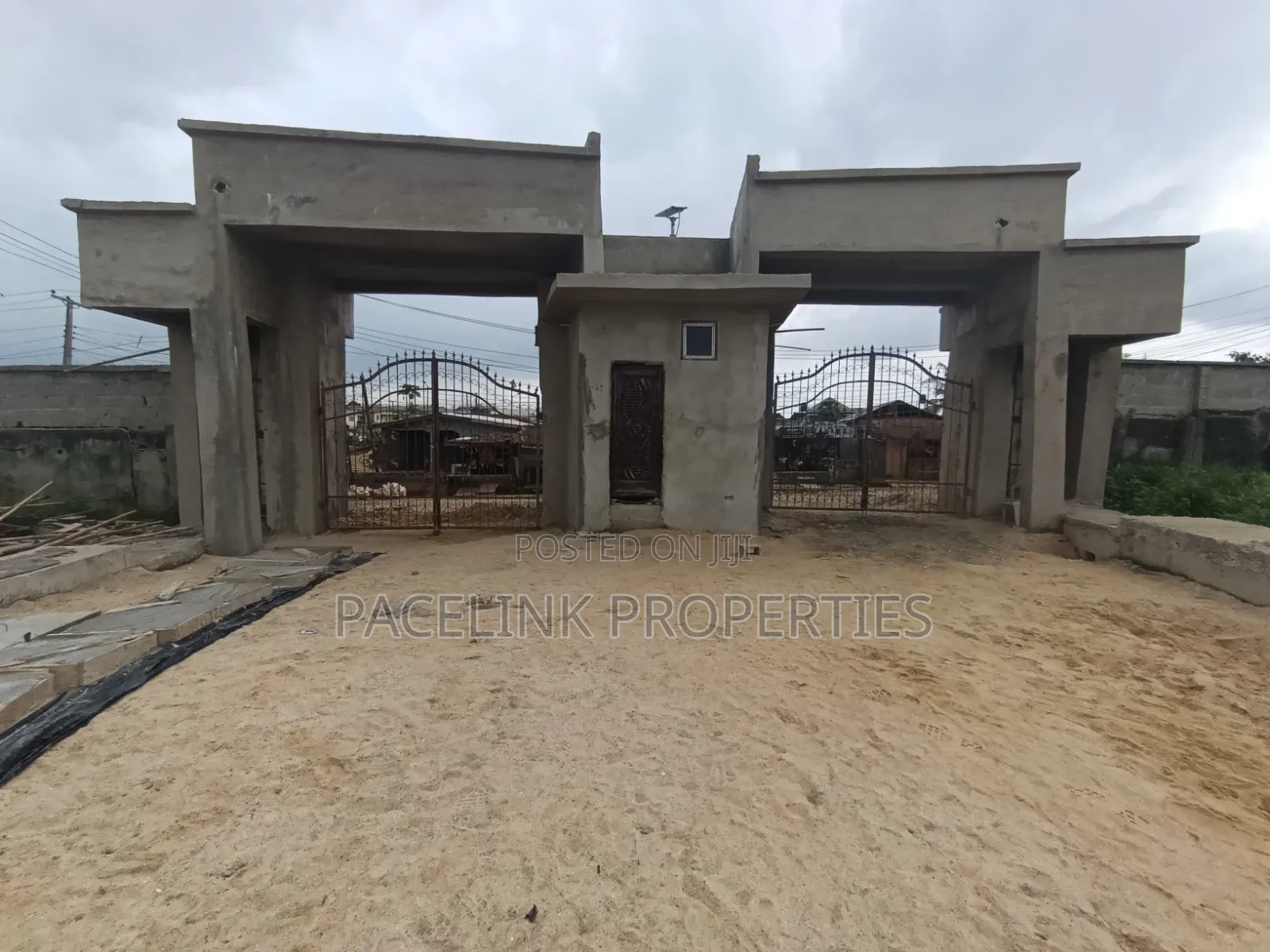 Investments Land in a Gated Estate With Security Personnel Good Road