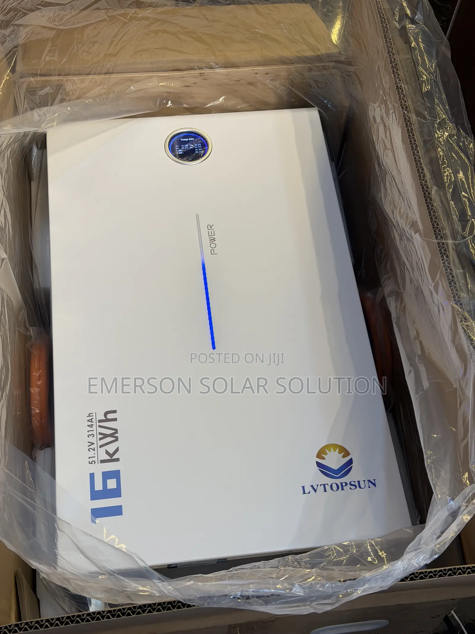 The Lvtopsun 16kwh 51.2v 314ah Lithium Battery