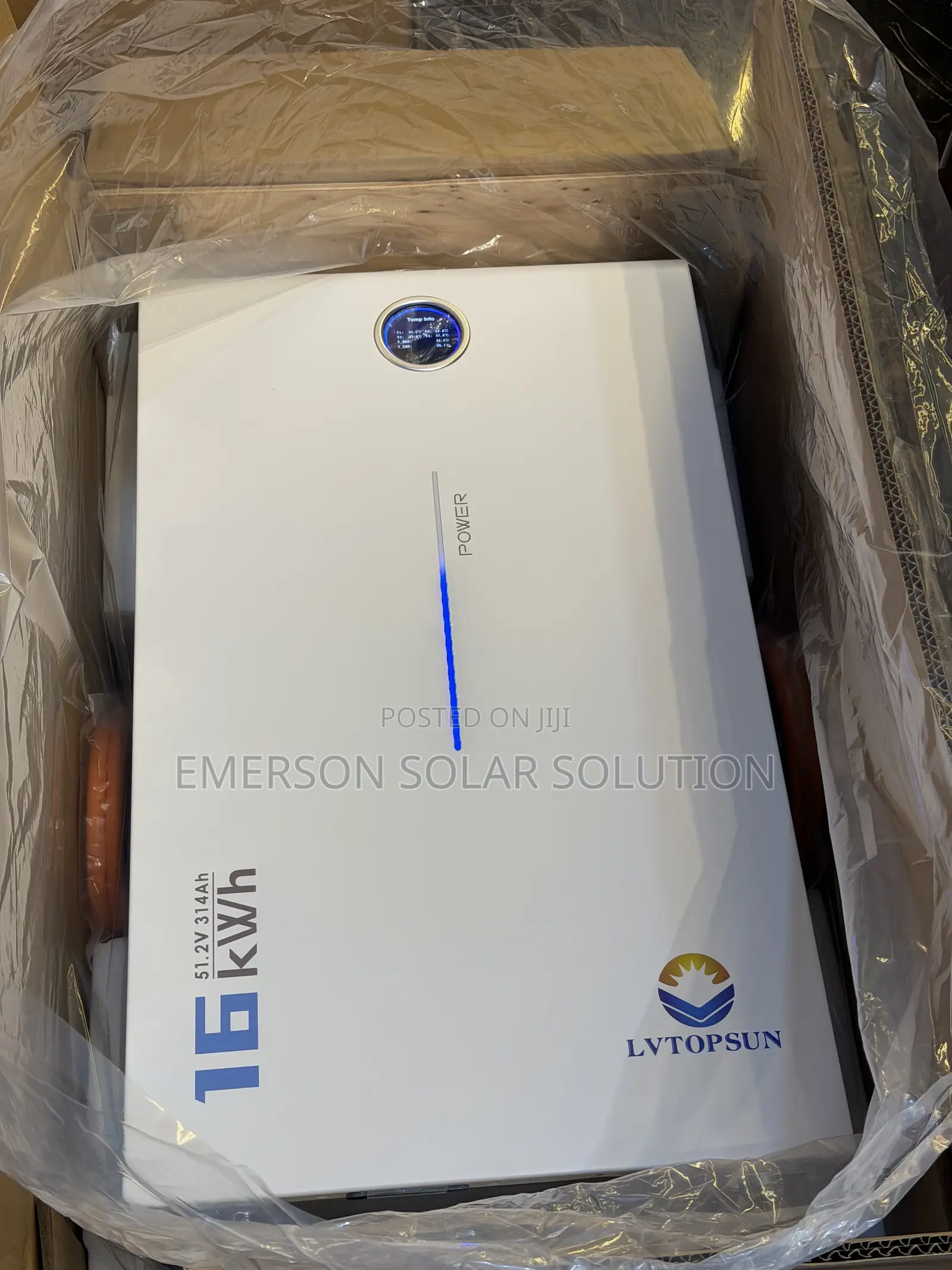 The Lvtopsun 16kwh 51.2v 314ah Lithium Battery