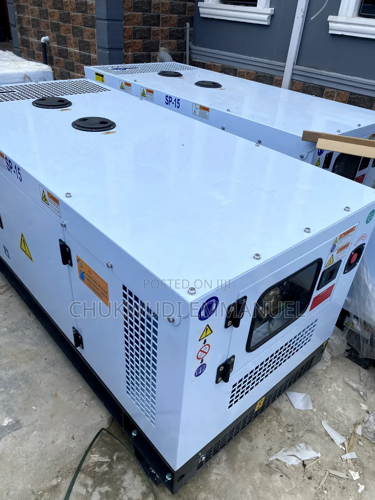 15kva Perkins Soundproof Diesel Generator – 100% Copper Coil