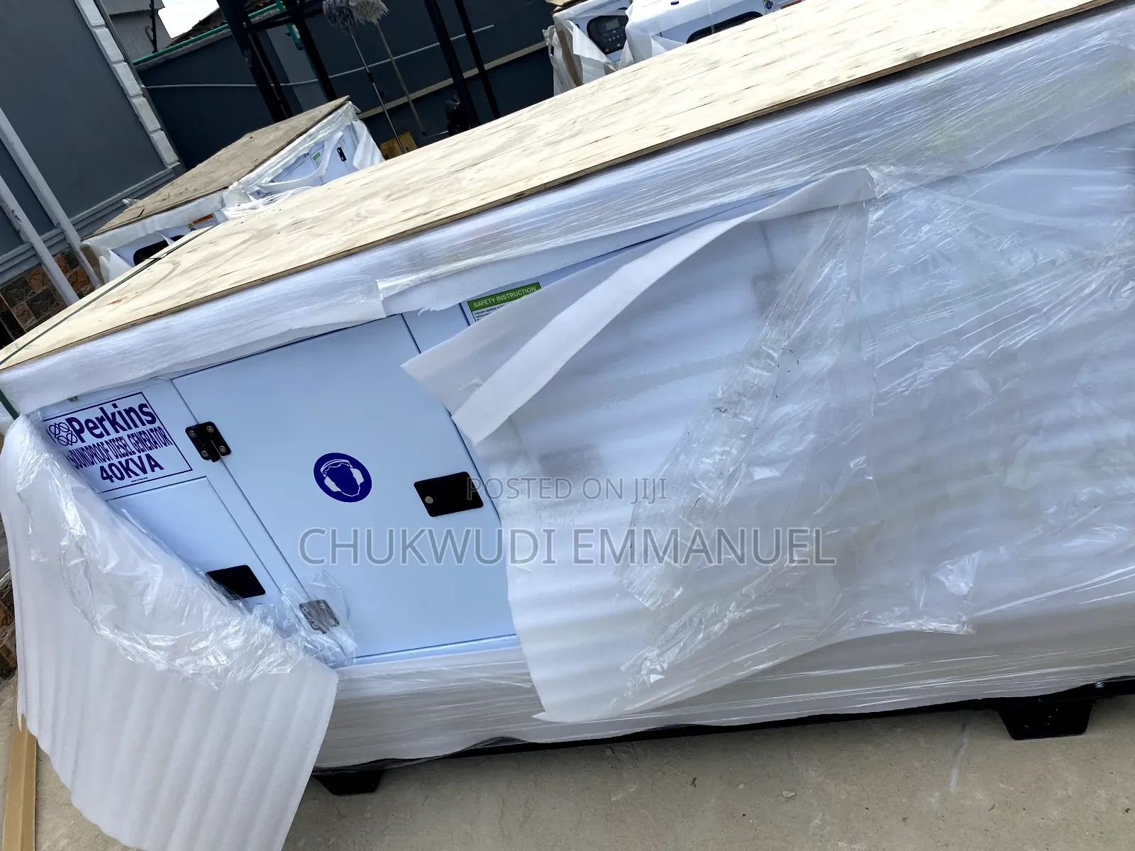 40kva Perkins Soundproof Diesel Generator – 100% Copper Coil