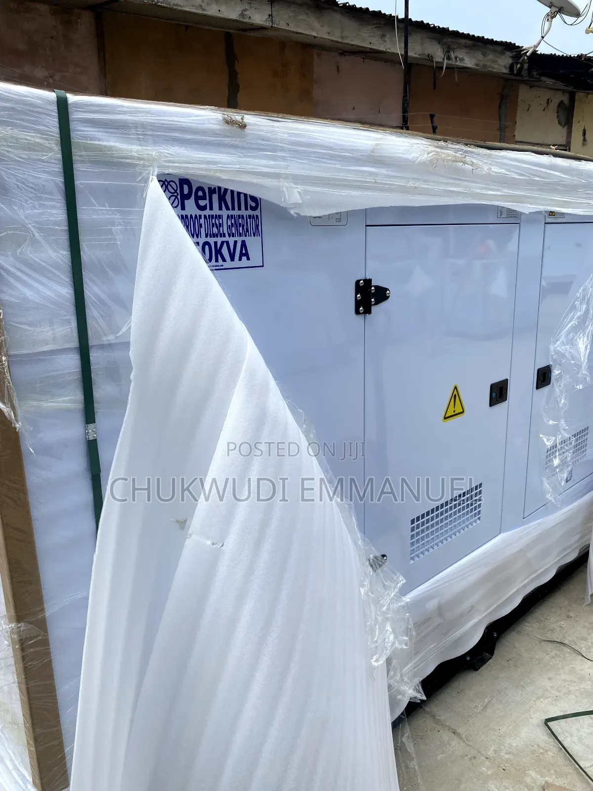Heavy-Duty 40kva Perkins Silent Diesel Generator With Pure Copper Alte