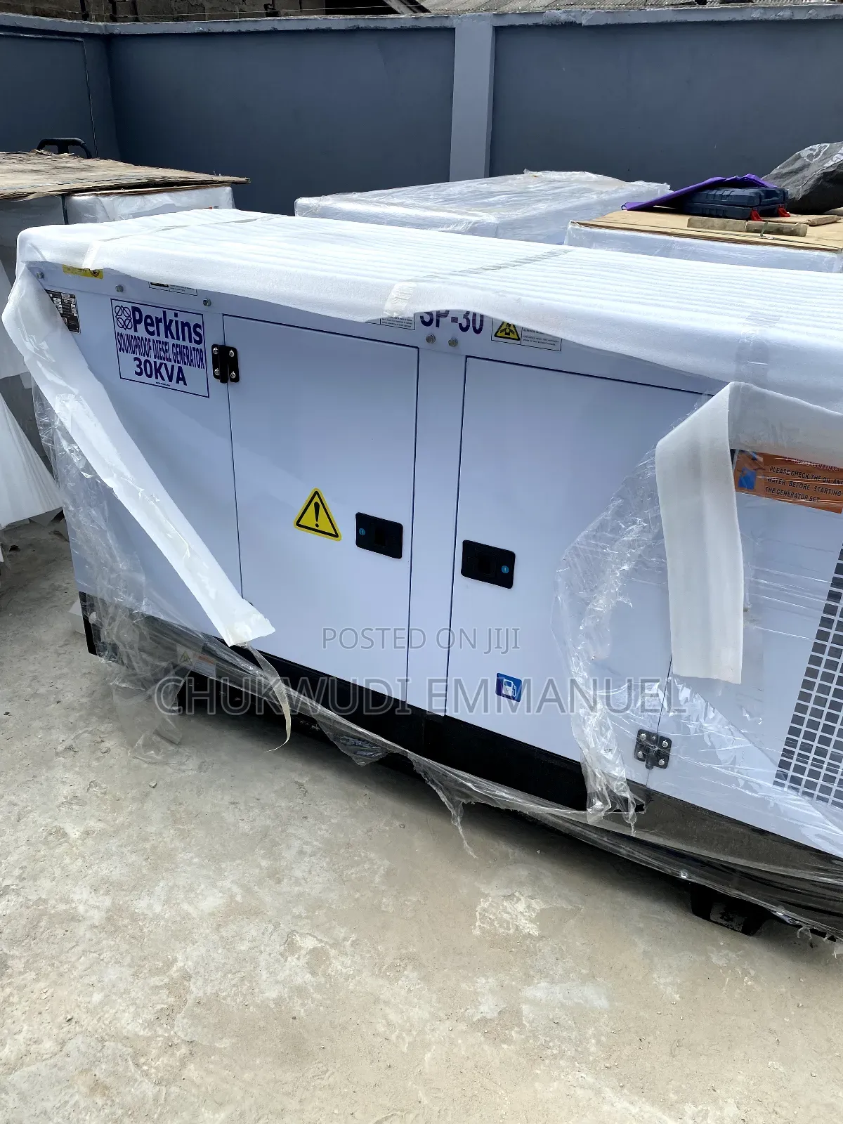 Perkins 30kva Silent Diesel Generator With Pure Copper Alternator