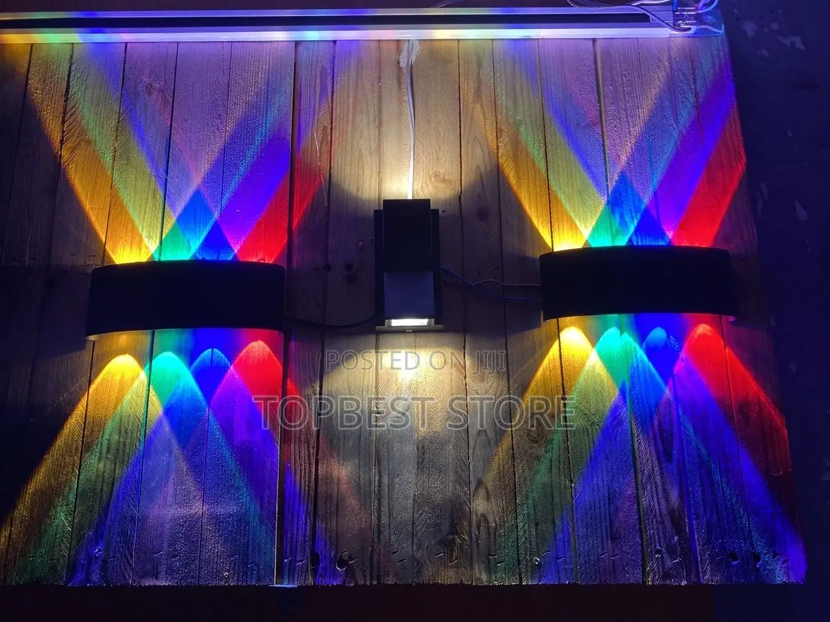 Multiple Color Wall Lamp Cast Body Original