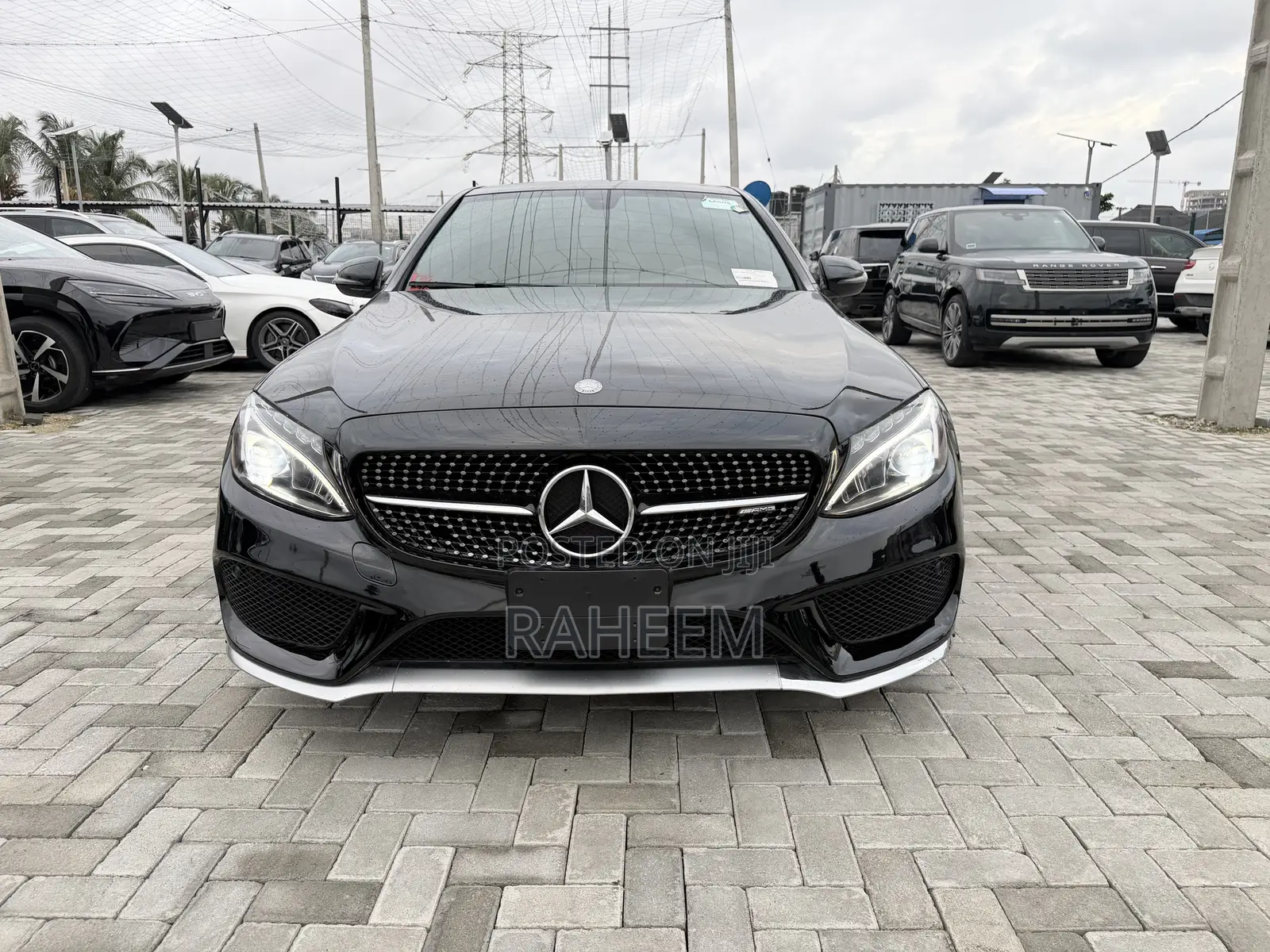 Mercedes-Benz C43 4Matic Sedan AWD (3.0L V6 9AM) 2017 Black