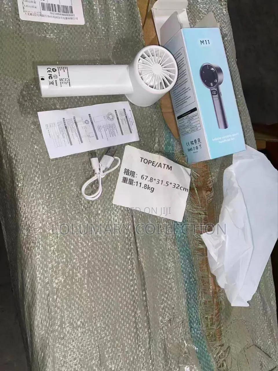 Rechargeable Bladeless Fan - Turbo Fan