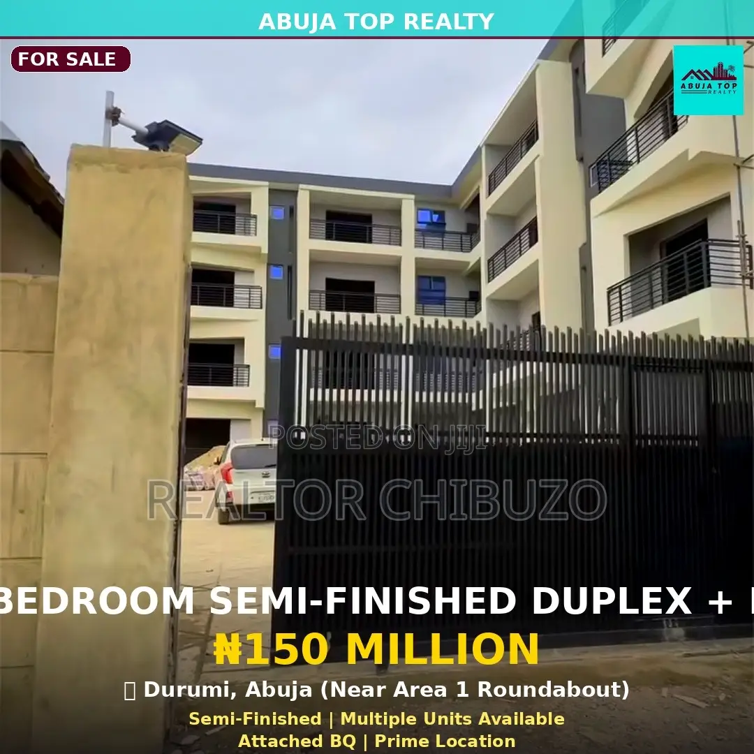 3bdrm Block of Flats in Abuja Top Realty, Durumi for sale