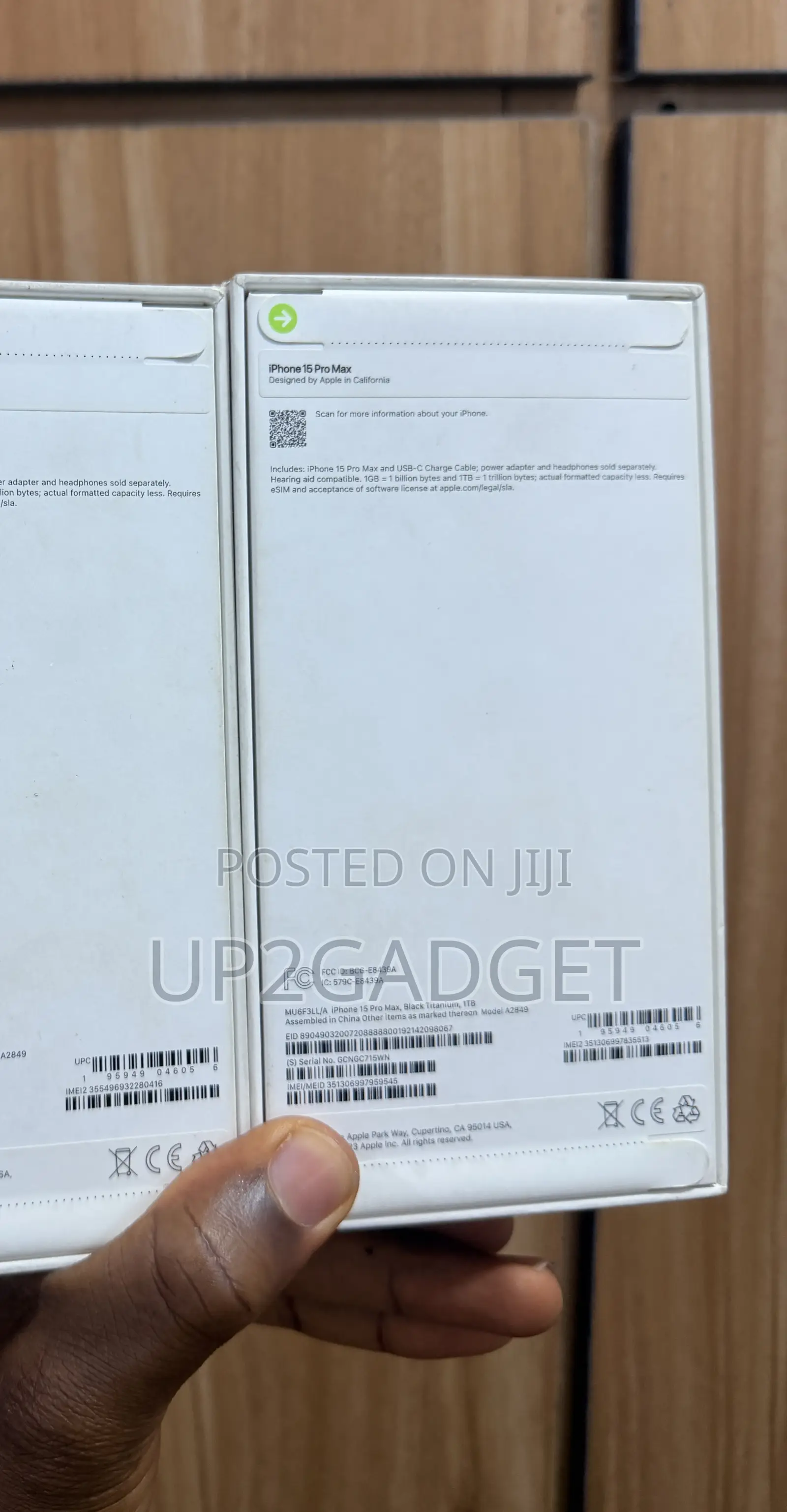 New Apple iPhone 15 Pro Max 1 TB Black