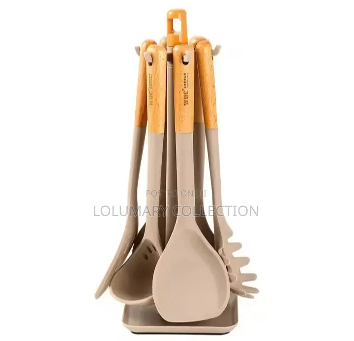High Quality Silicone Cooking Spoon Set