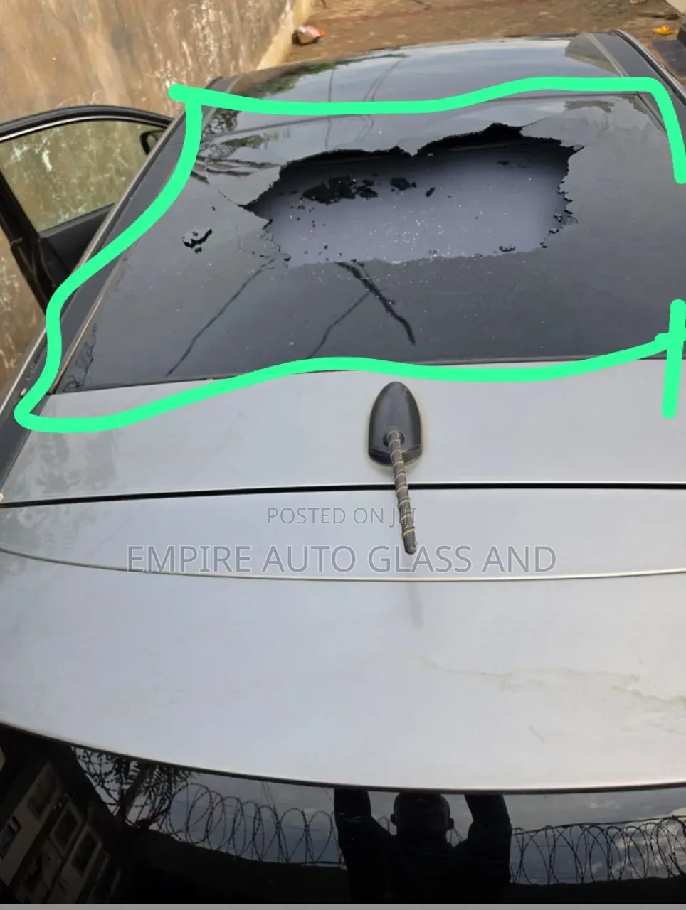 Panoramic Roof Glass No 3 for Hyundai Santafe 2013 Model Available Now