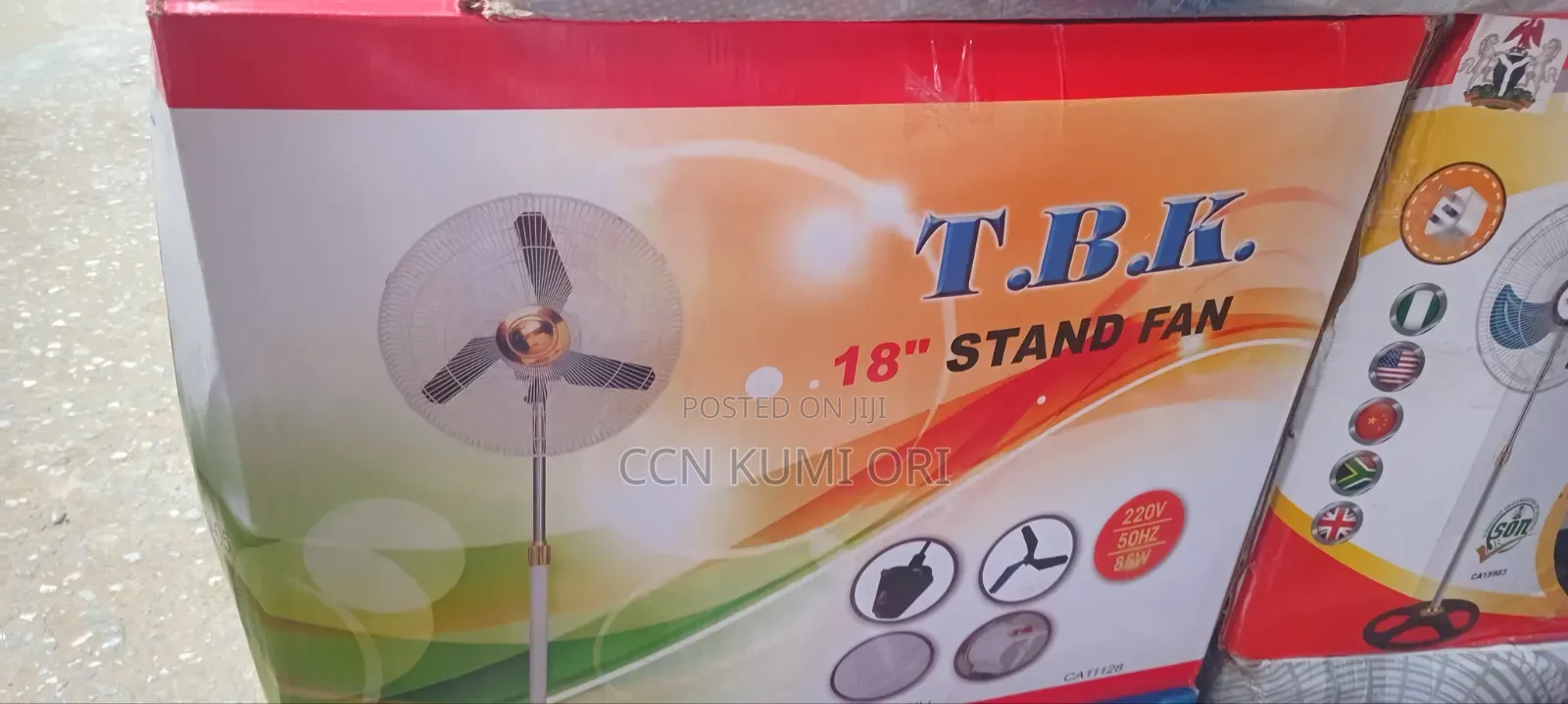 FBK 18-Inch Standing Fan