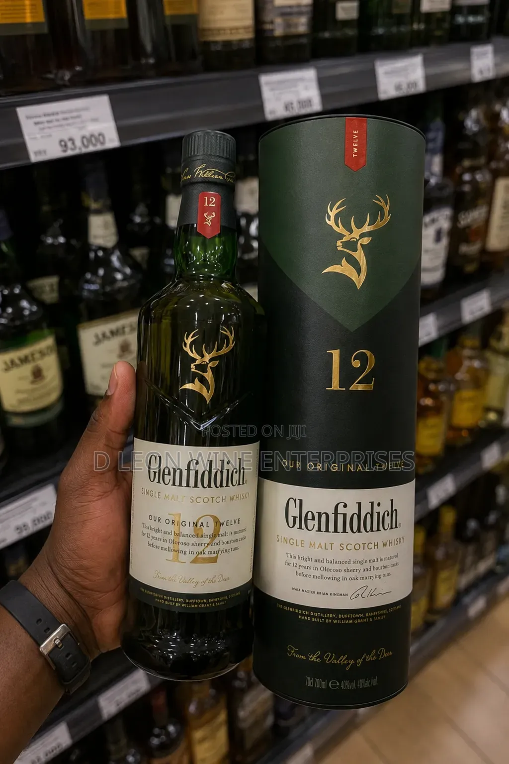 Glenfiddich 12 Years Cartoon by ( 12 Bottles )