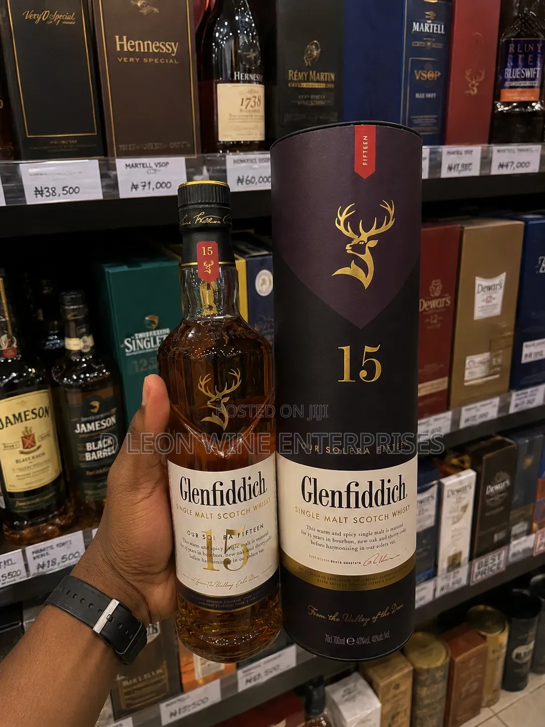 Glenfiddich 15 Years Cartoon by ( 12 Bottles )