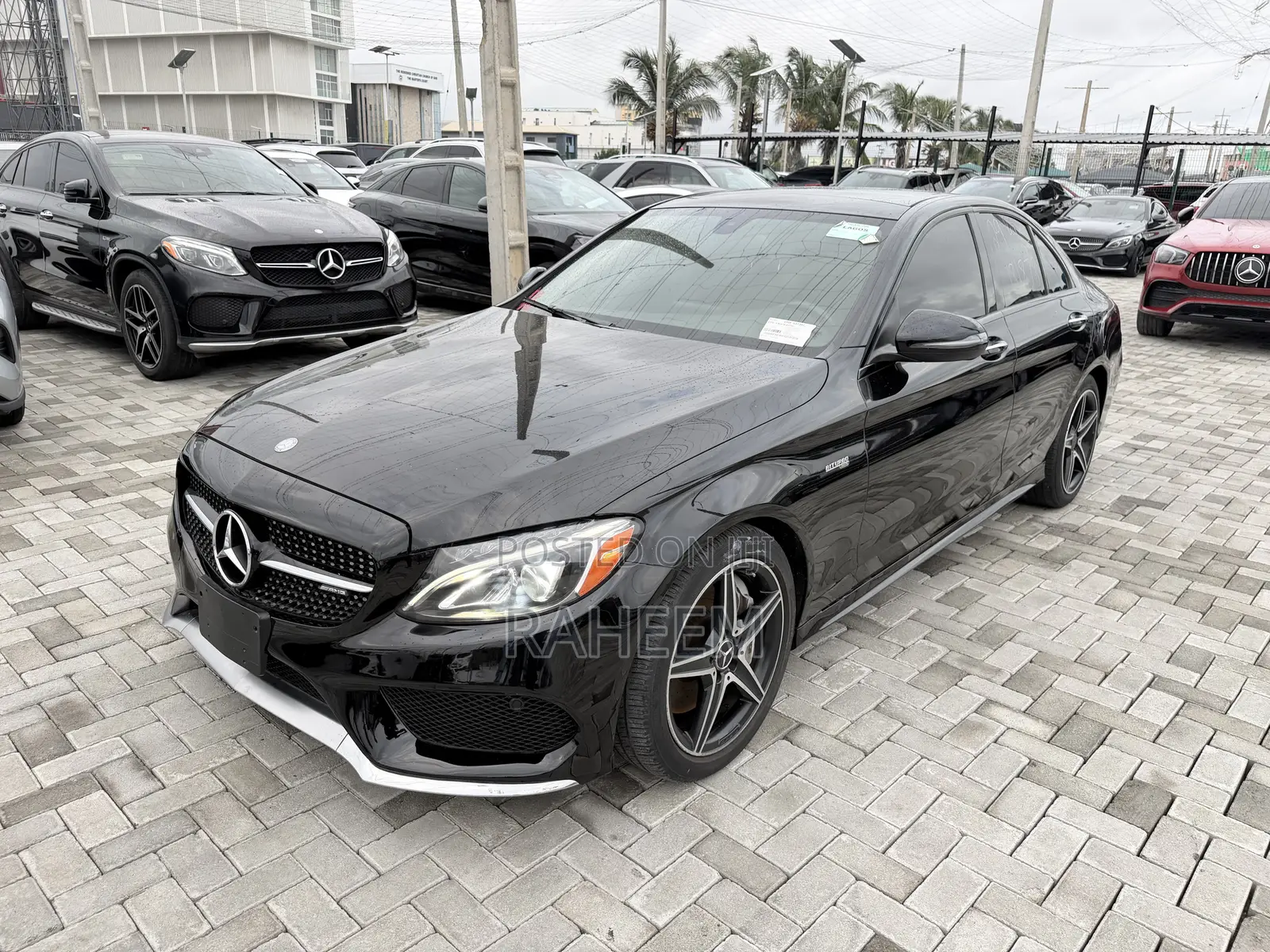 Mercedes-Benz C43 4Matic Sedan AWD (3.0L V6 9AM) 2017 Black