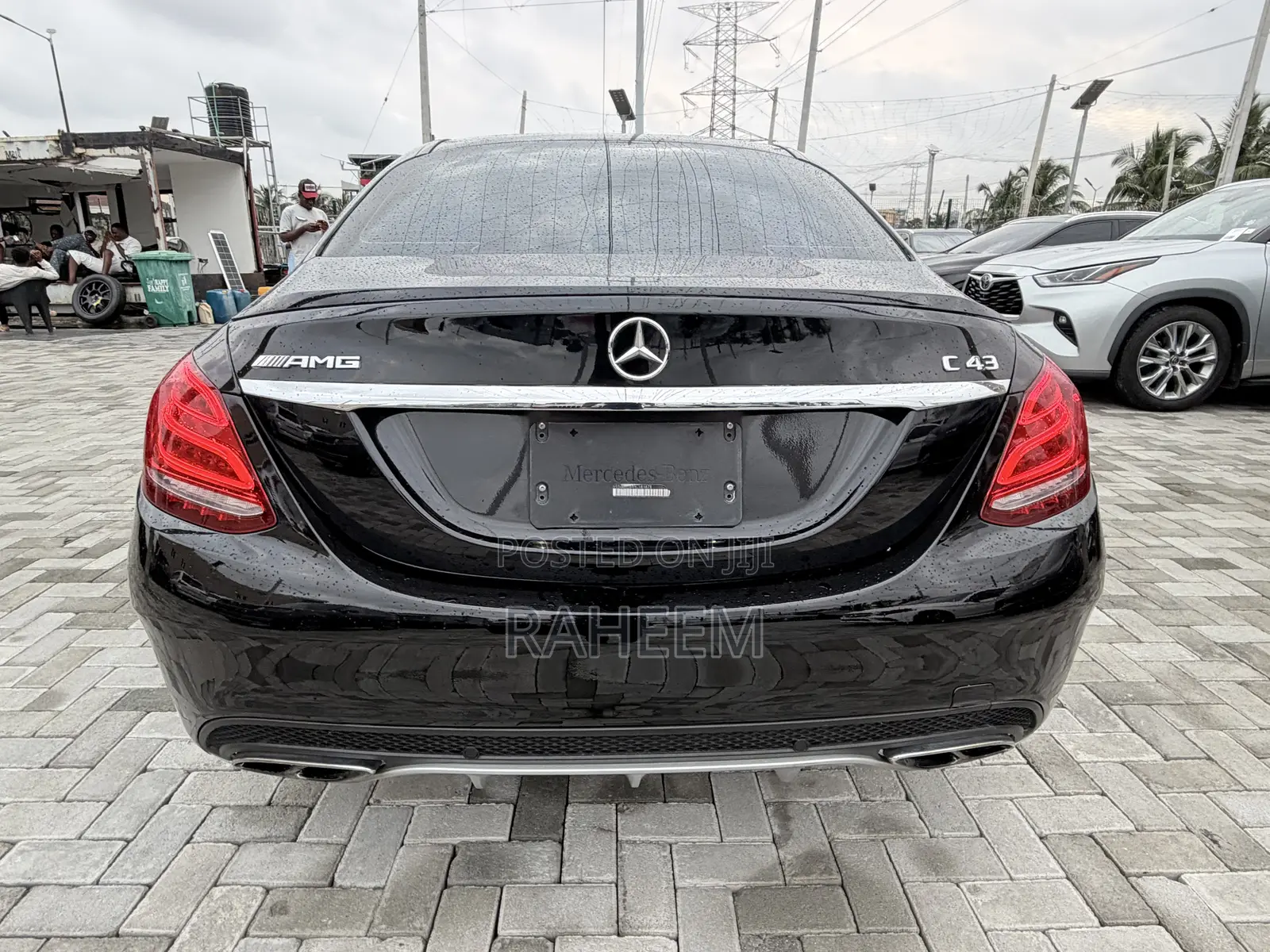 Mercedes-Benz C43 4Matic Sedan AWD (3.0L V6 9AM) 2017 Black
