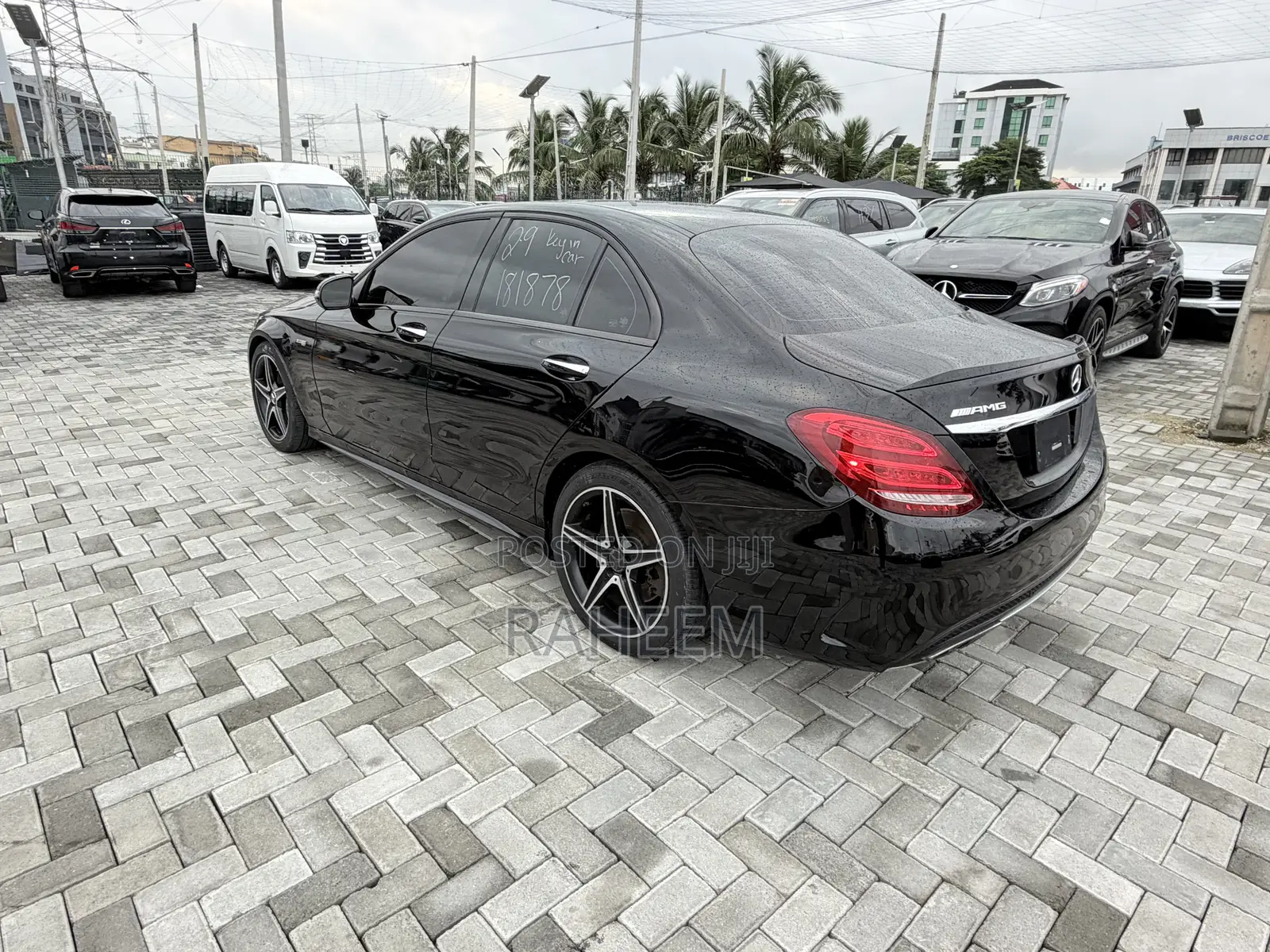 Mercedes-Benz C43 4Matic Sedan AWD (3.0L V6 9AM) 2017 Black