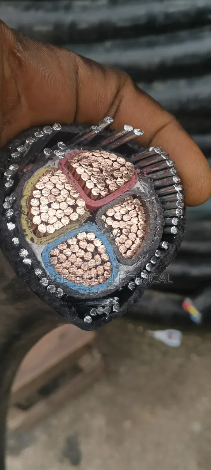 240mm 4core PVC/Swa/PVC Armoured Cable Nigeria