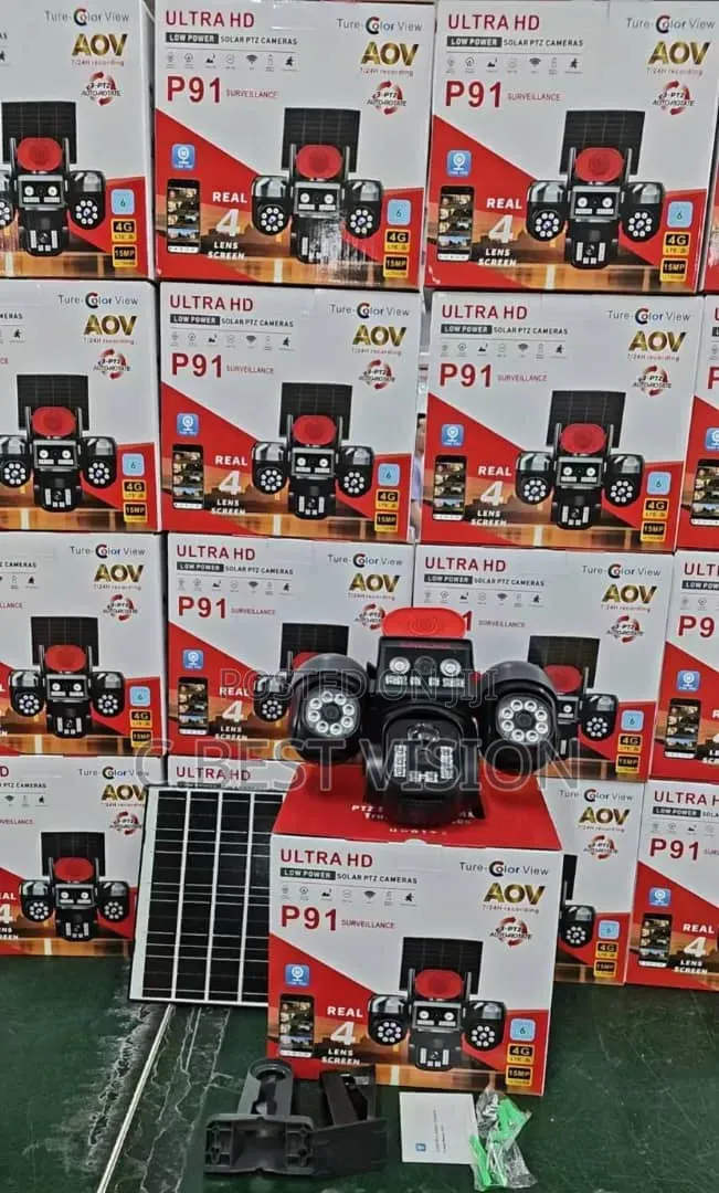 V380 4lens Camera With 3ptz Routing