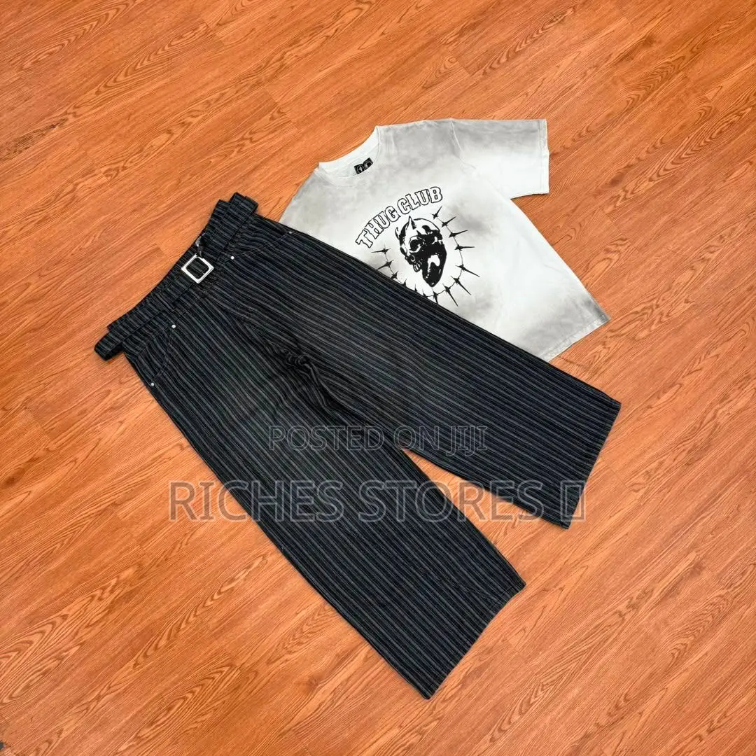 Denim Pants Graphic T Shirts