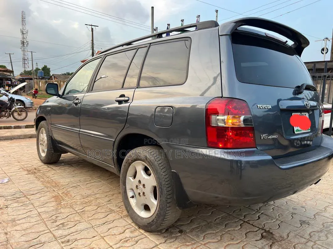 Toyota Highlander Limited V6 2005 Gray