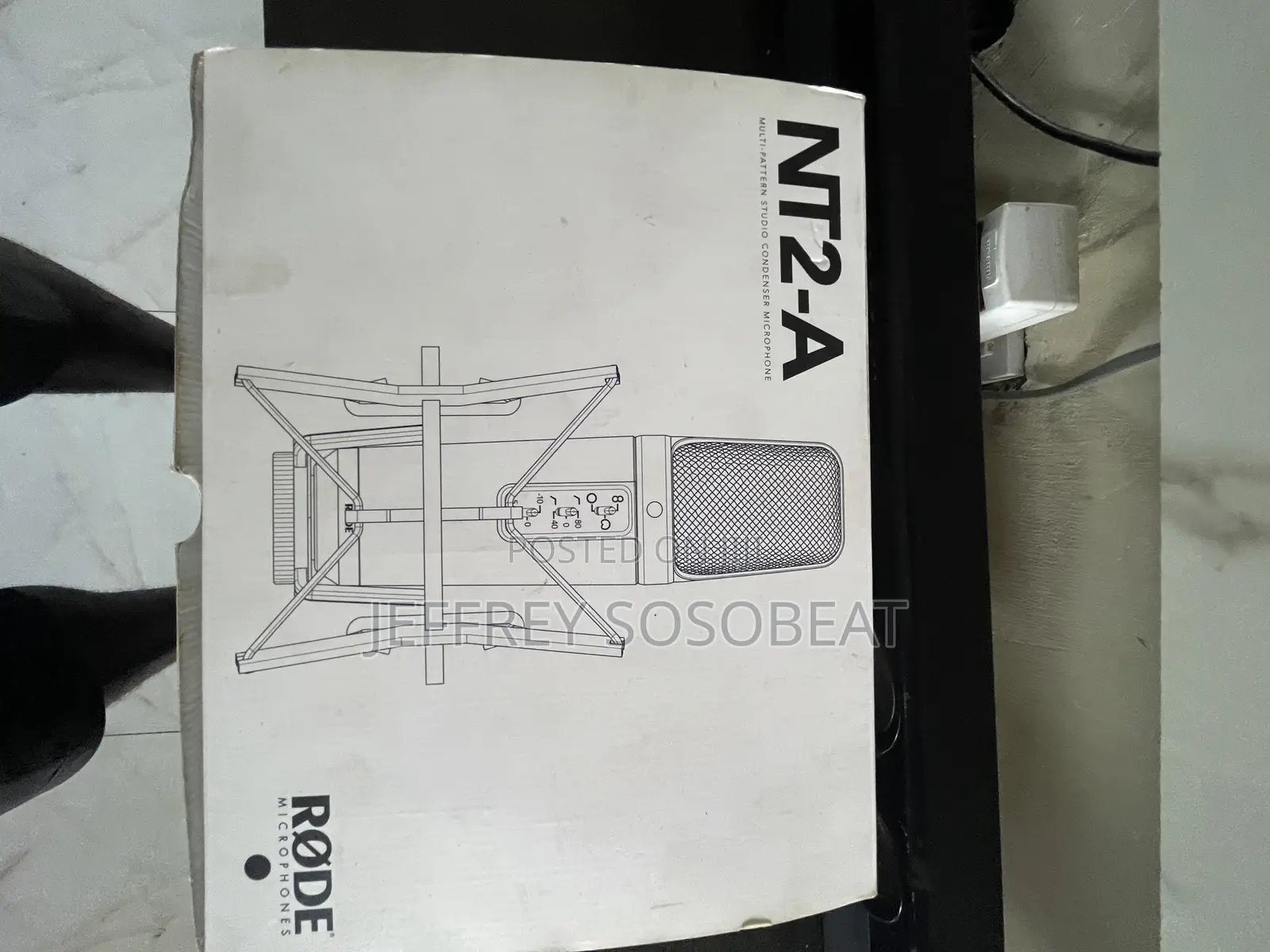 Open Box Rode Nt-2a Microphone Complete Set