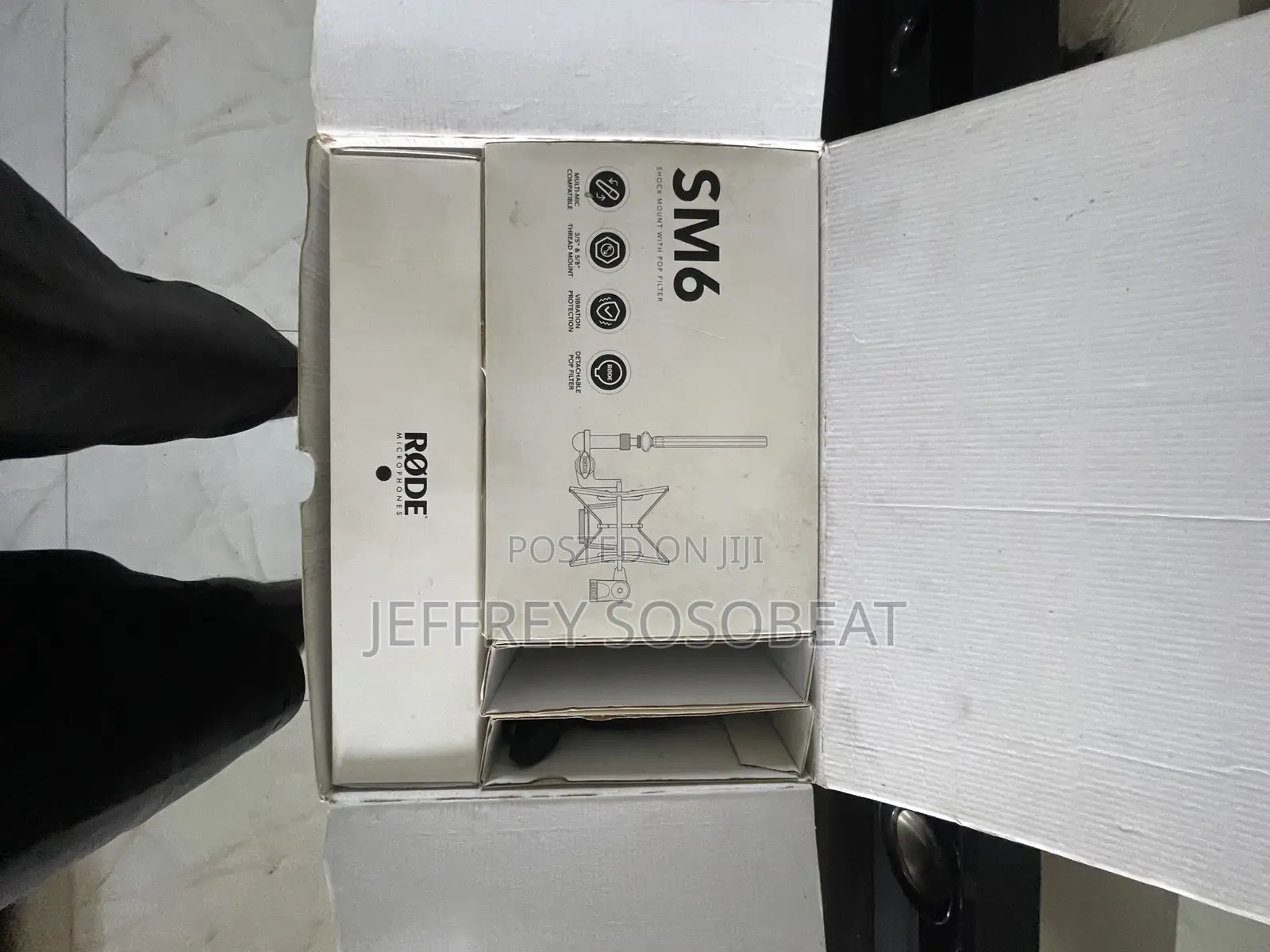 Open Box Rode Nt-2a Microphone Complete Set