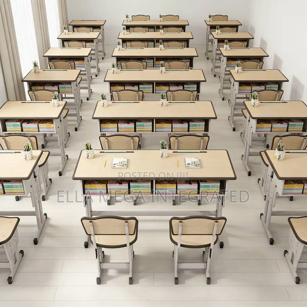 School Desk 2 In 1 Set Imported