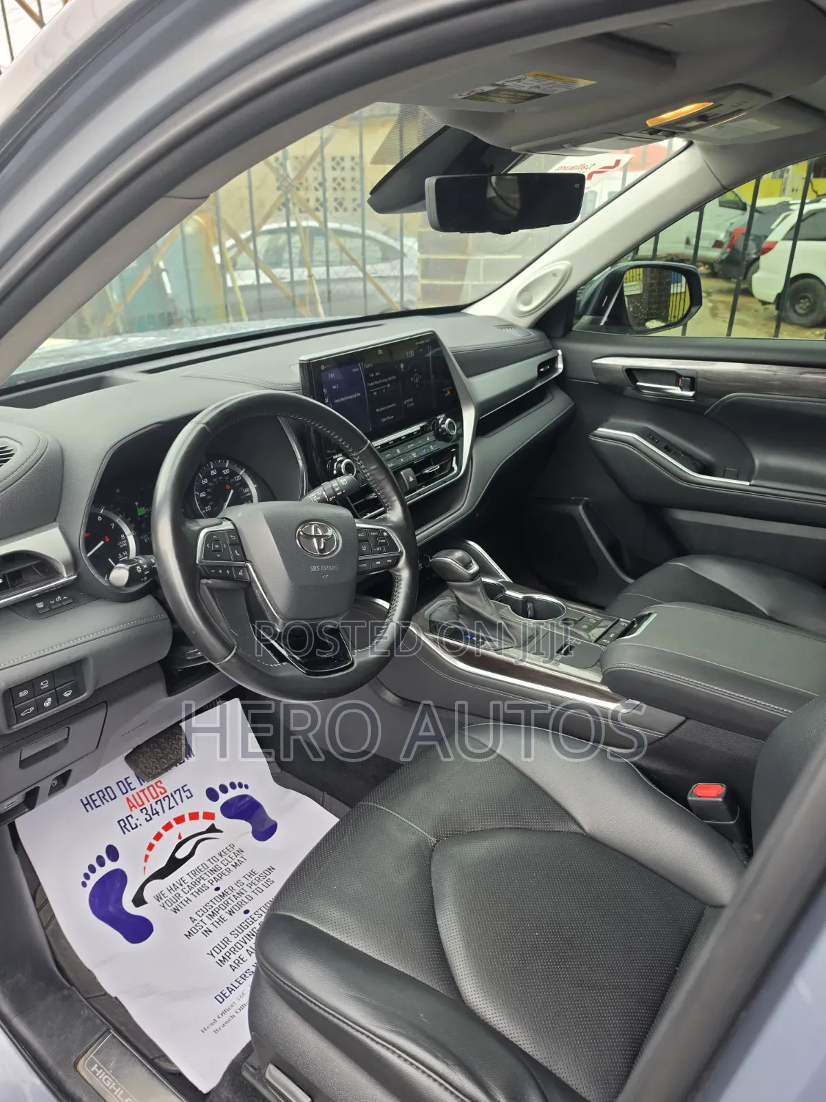 Toyota Highlander 2021 Blue