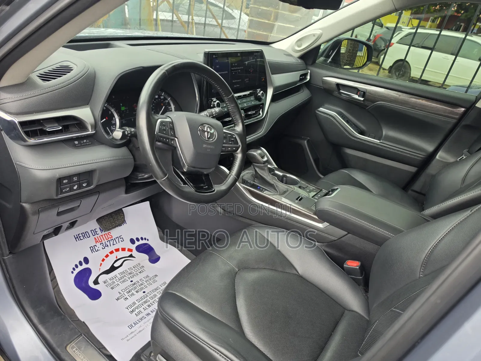Toyota Highlander 2021 Blue
