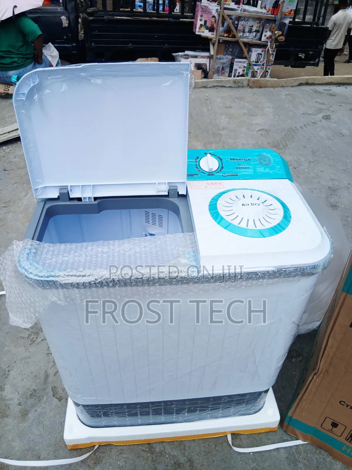 Hisense 5.0kg Twin Tub Washing Machine.