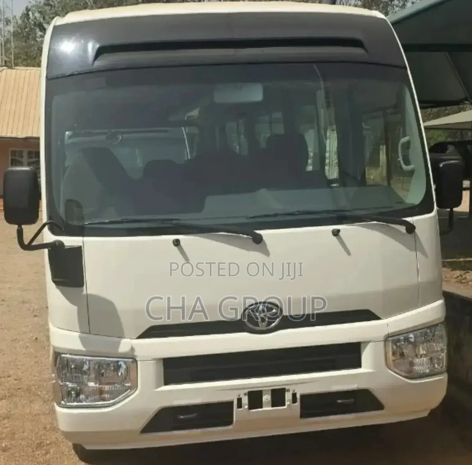 New Toyota Coaster 2025 White