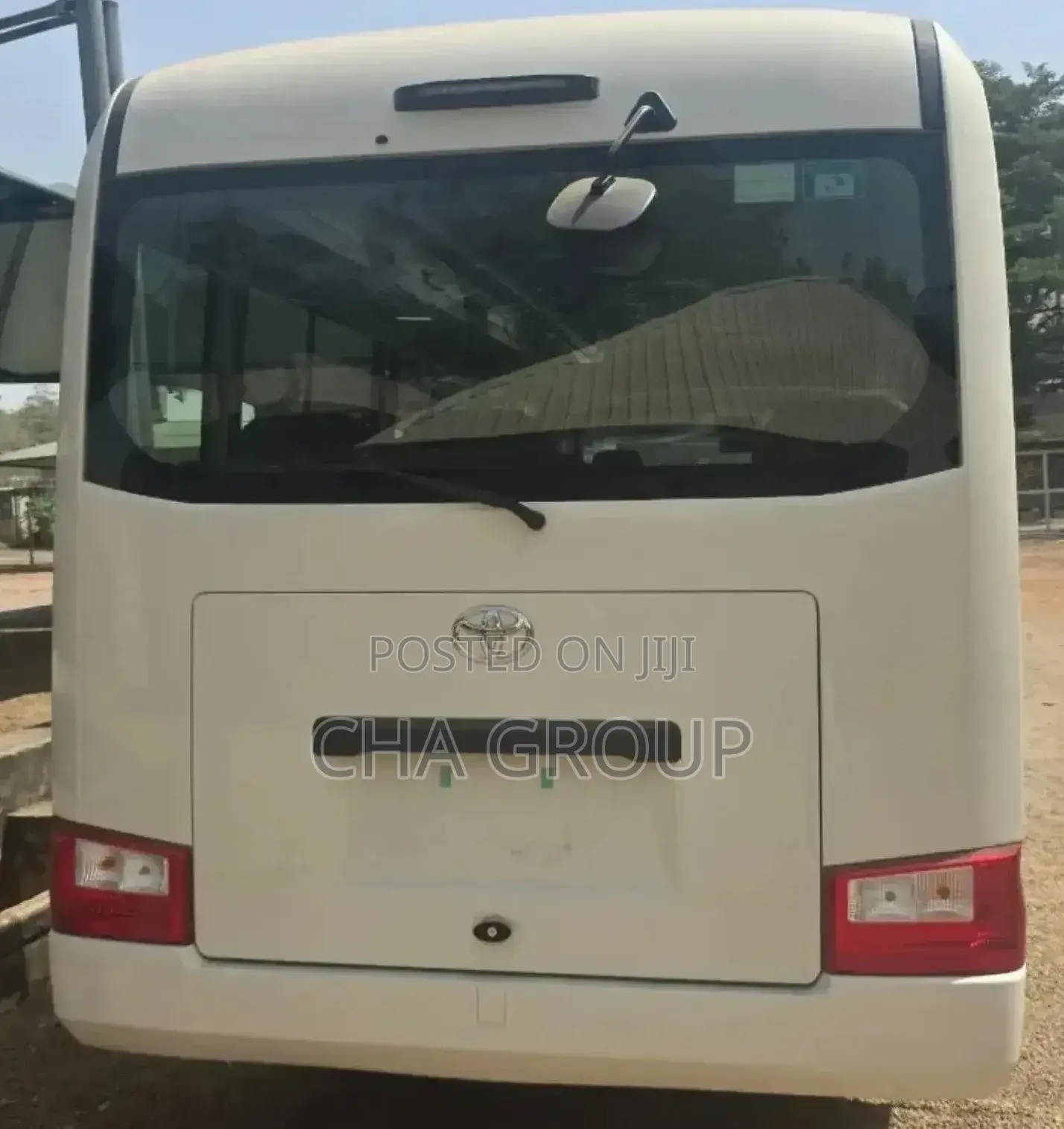 New Toyota Coaster 2025 White