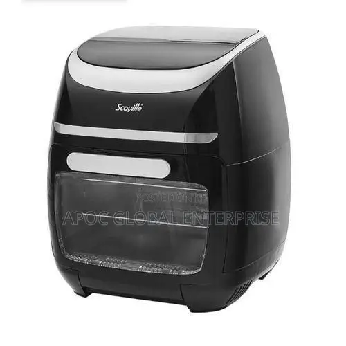 Scoville 11l Xl Digital Air Fryer Oven With Rotisserie