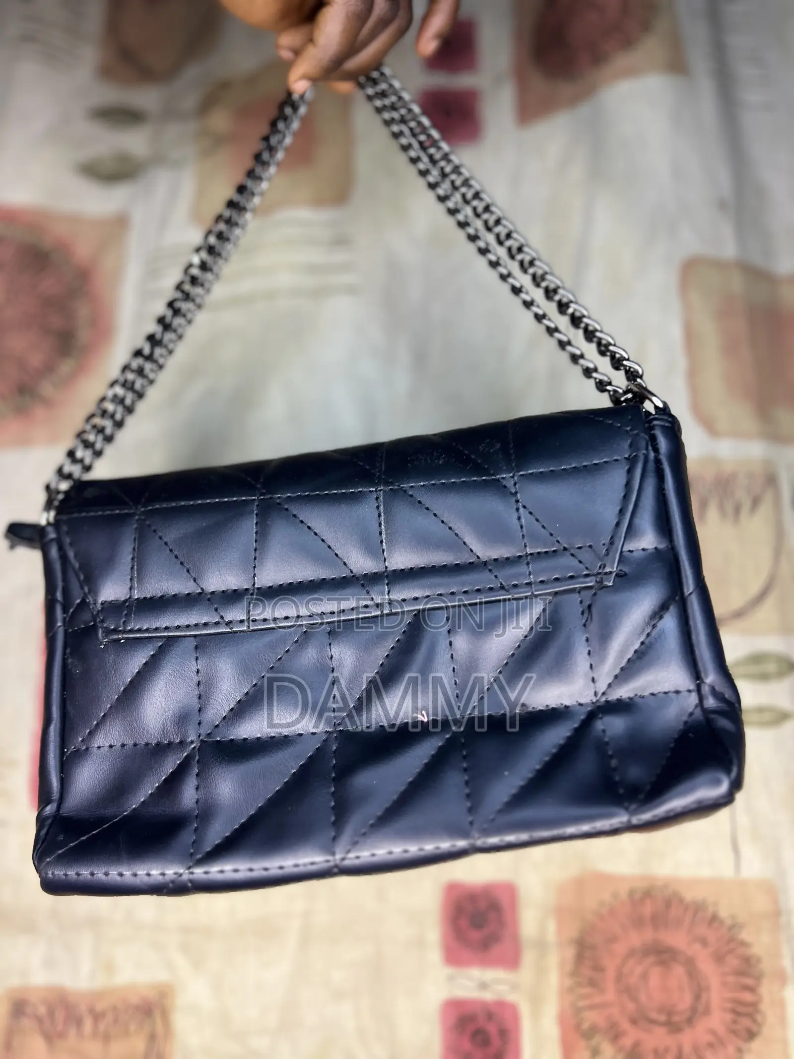 Black Skills Brand Handbag
