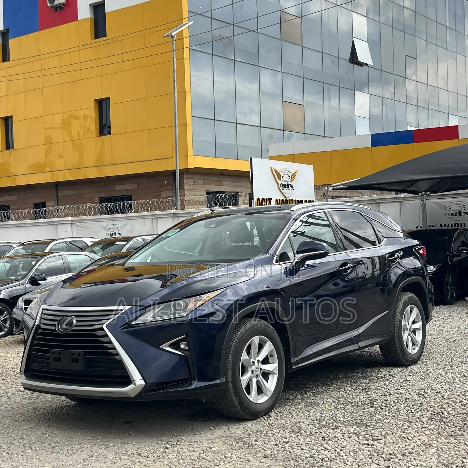Lexus RX 2018 Blue