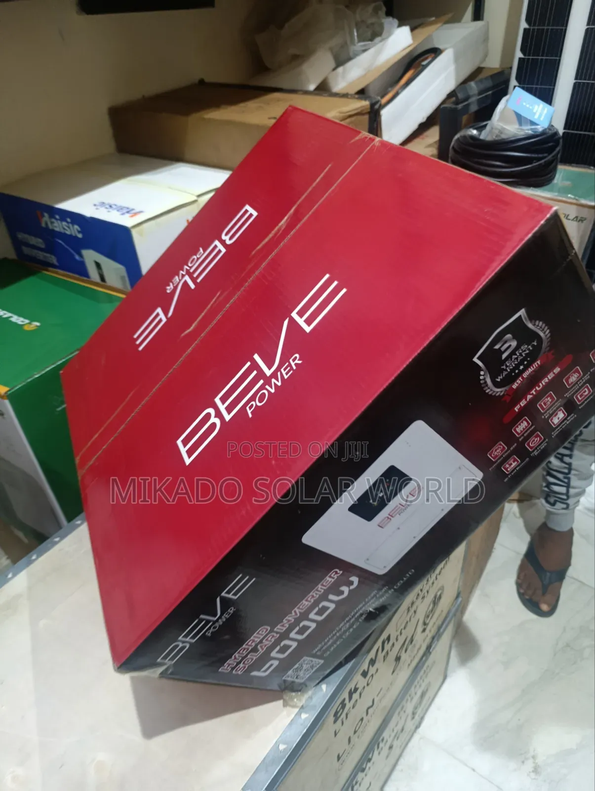 Beve 6kw Ip65 Dual MPPT Hybrid Solar Inverter –Reliable Power Solution