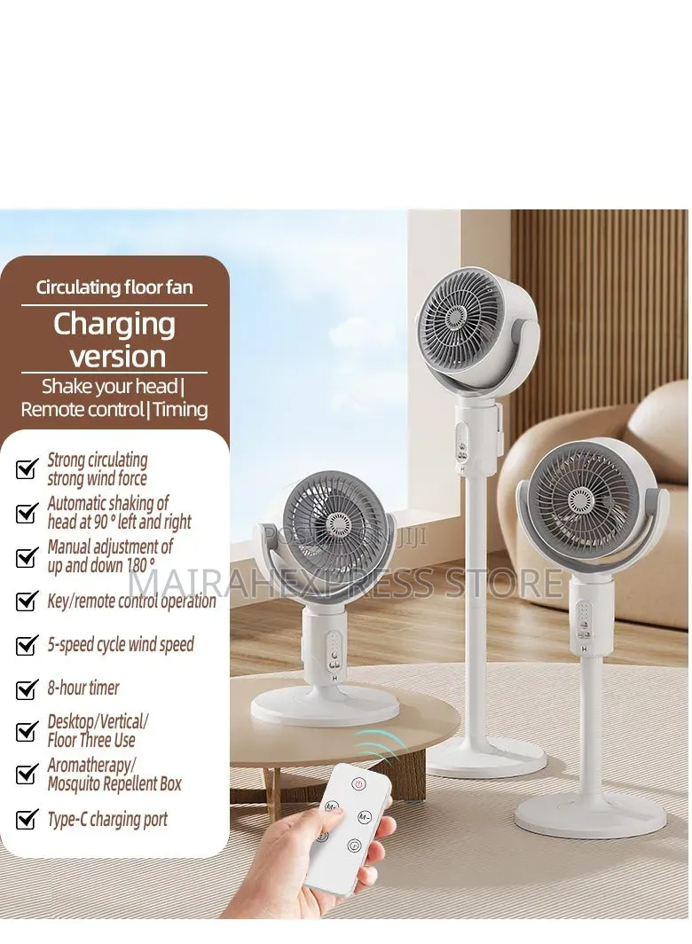 F1 Rechargeable Air Circulation Fan Atm