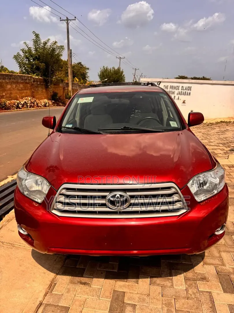Toyota Highlander 2009 Burgundy