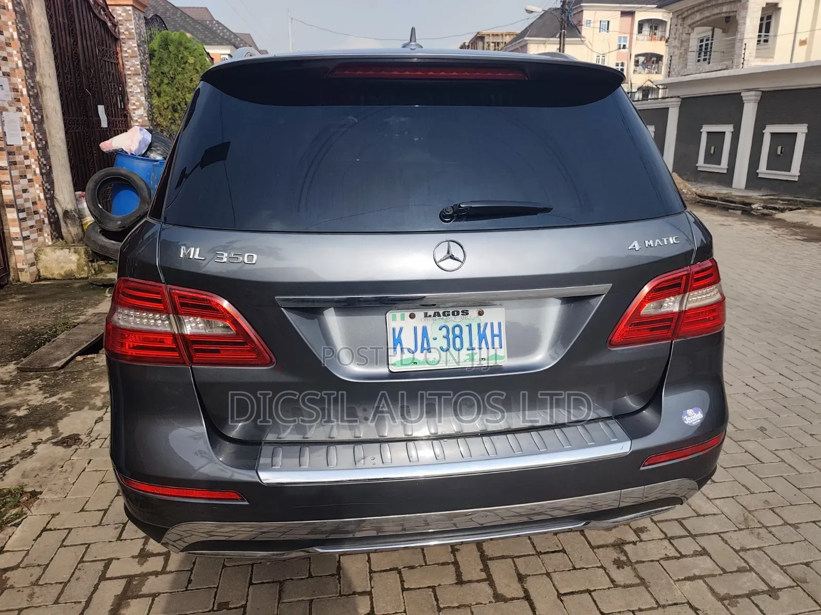 Mercedes-Benz M Class 2012 Gray