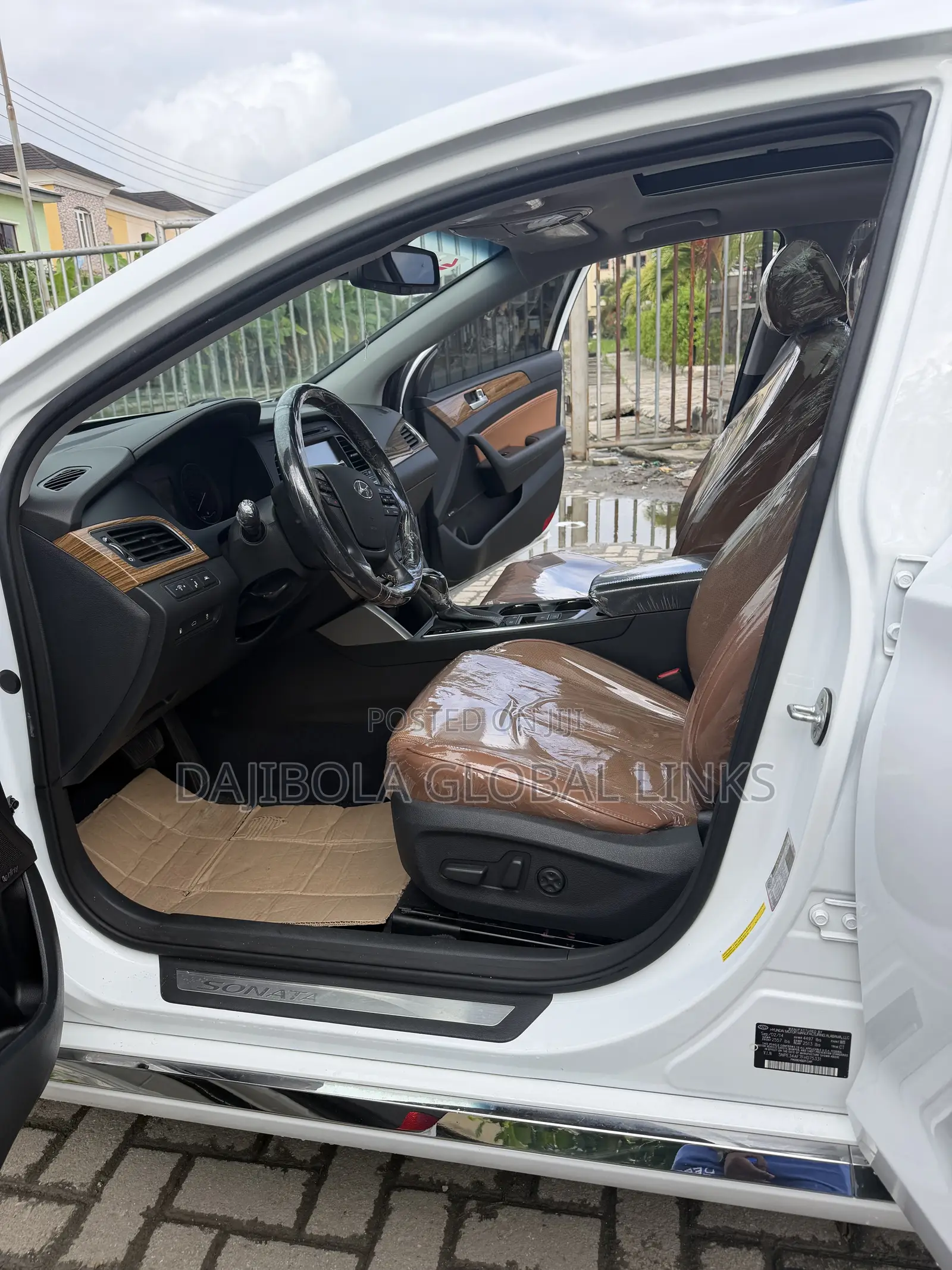 Hyundai Sonata Limited 4dr Sedan (2.4L 4cyl 6A) 2015 White