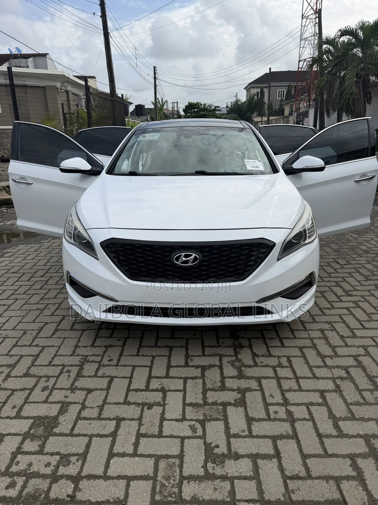 Hyundai Sonata Limited 4dr Sedan (2.4L 4cyl 6A) 2015 White