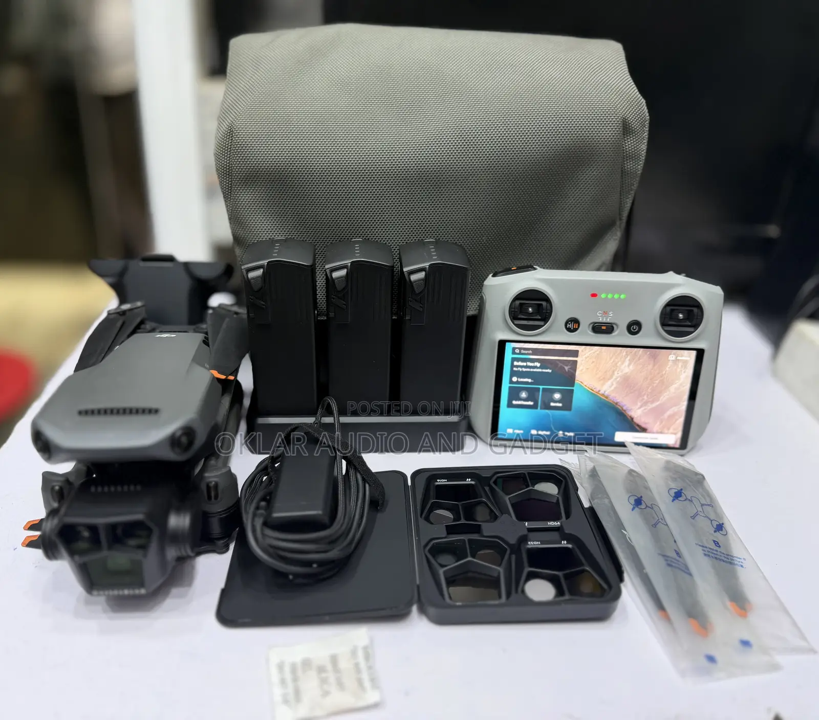 Dji Mavic 3 Pro Flymore Combo Drone With 3 Batteries (Neatly Used)