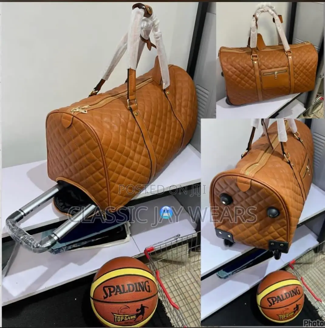 Real Leather Traveling Bag