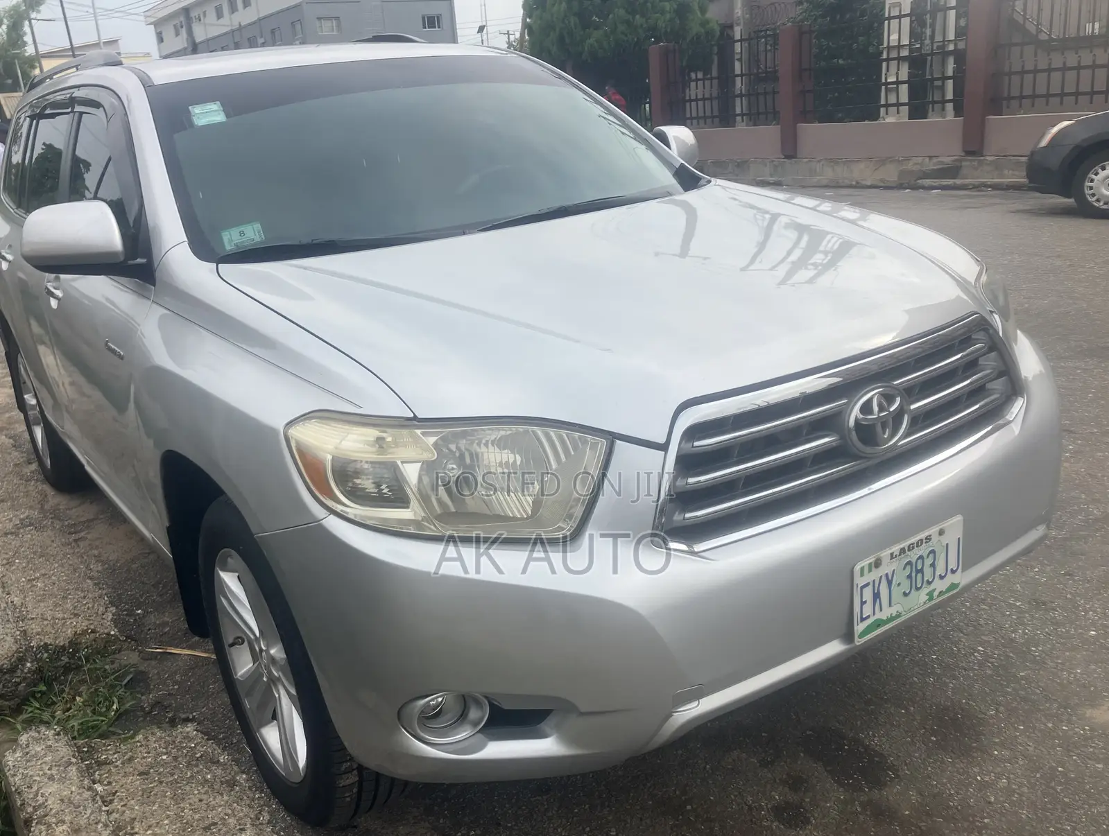 Toyota Highlander Limited 2011 Silver