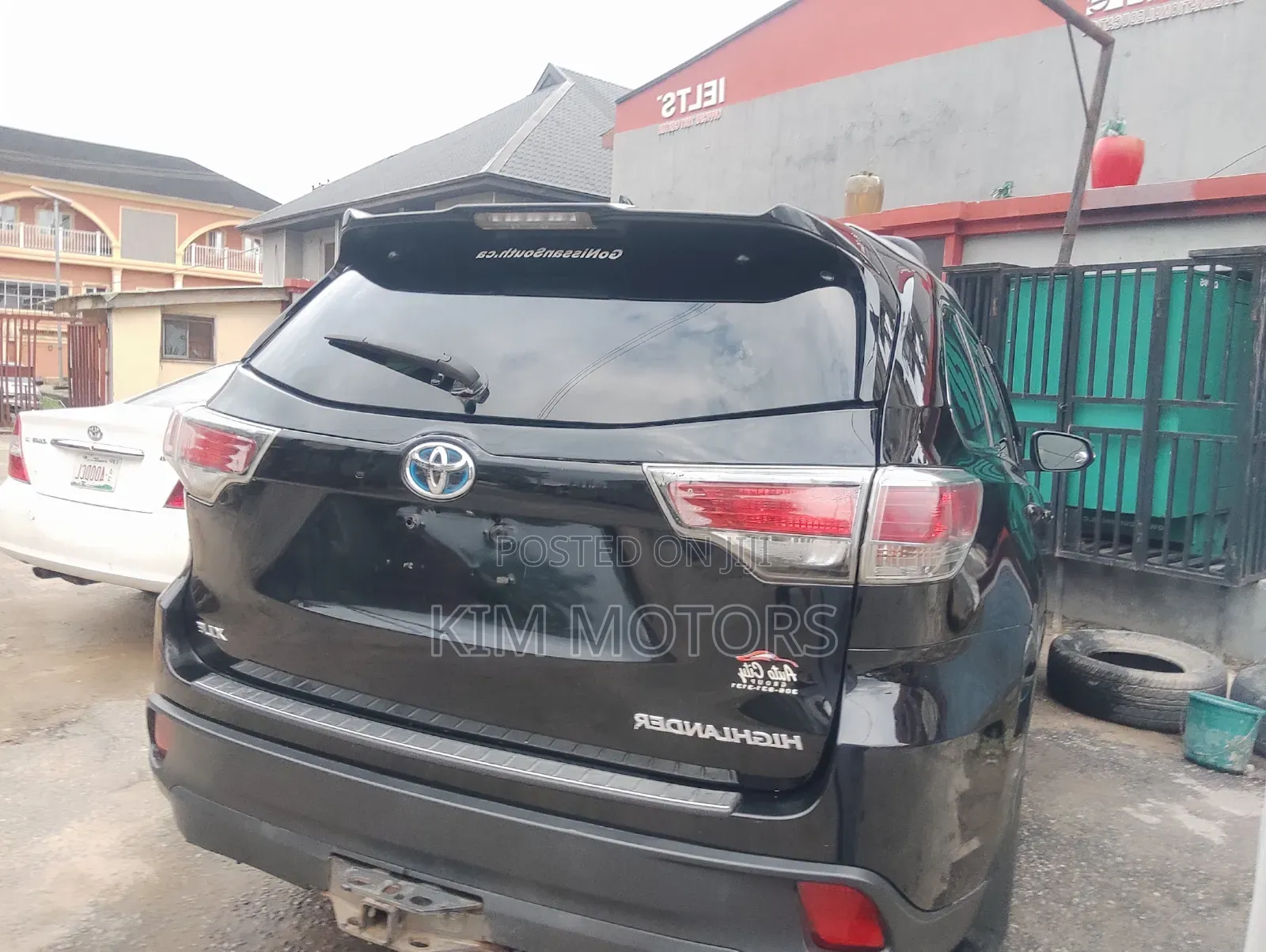 Toyota Highlander XLE V6 4x2 (3.5L 6cyl 6A) 2016 Black