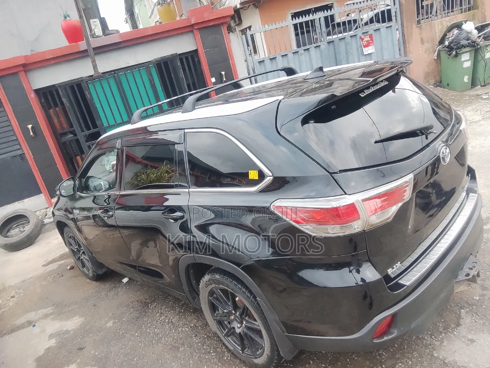 Toyota Highlander XLE V6 4x2 (3.5L 6cyl 6A) 2016 Black