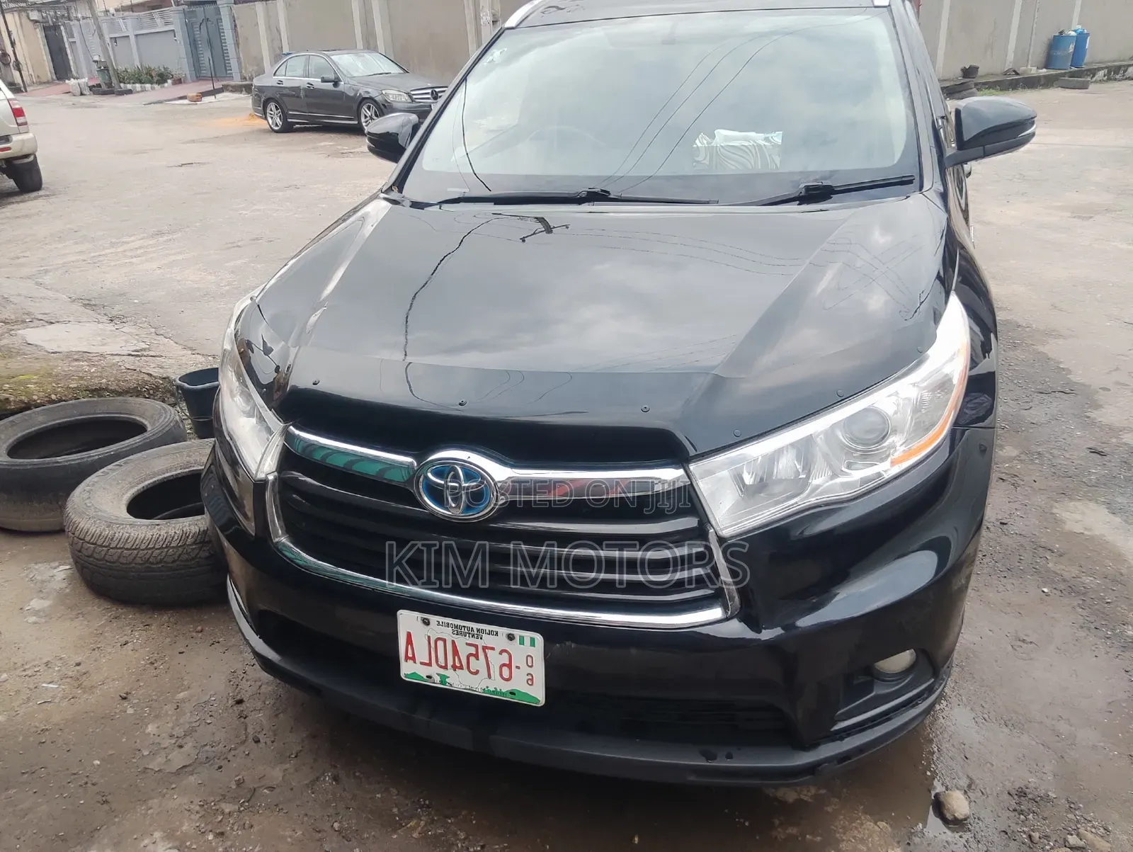 Toyota Highlander XLE V6 4x2 (3.5L 6cyl 6A) 2016 Black