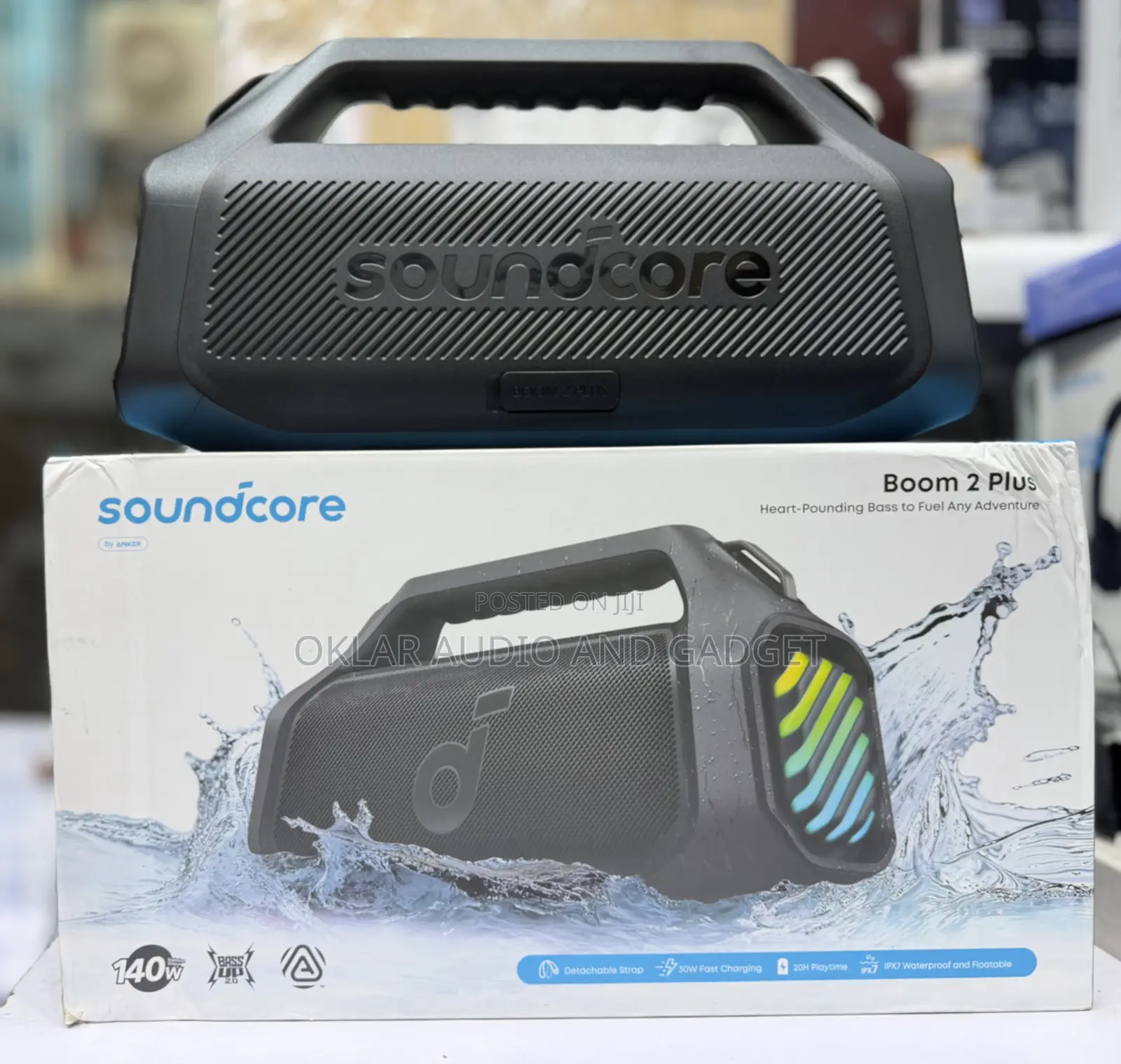 Anker Soundcore Boom 2 Plus 140watts Bluetooth Speaker ( Open Box)