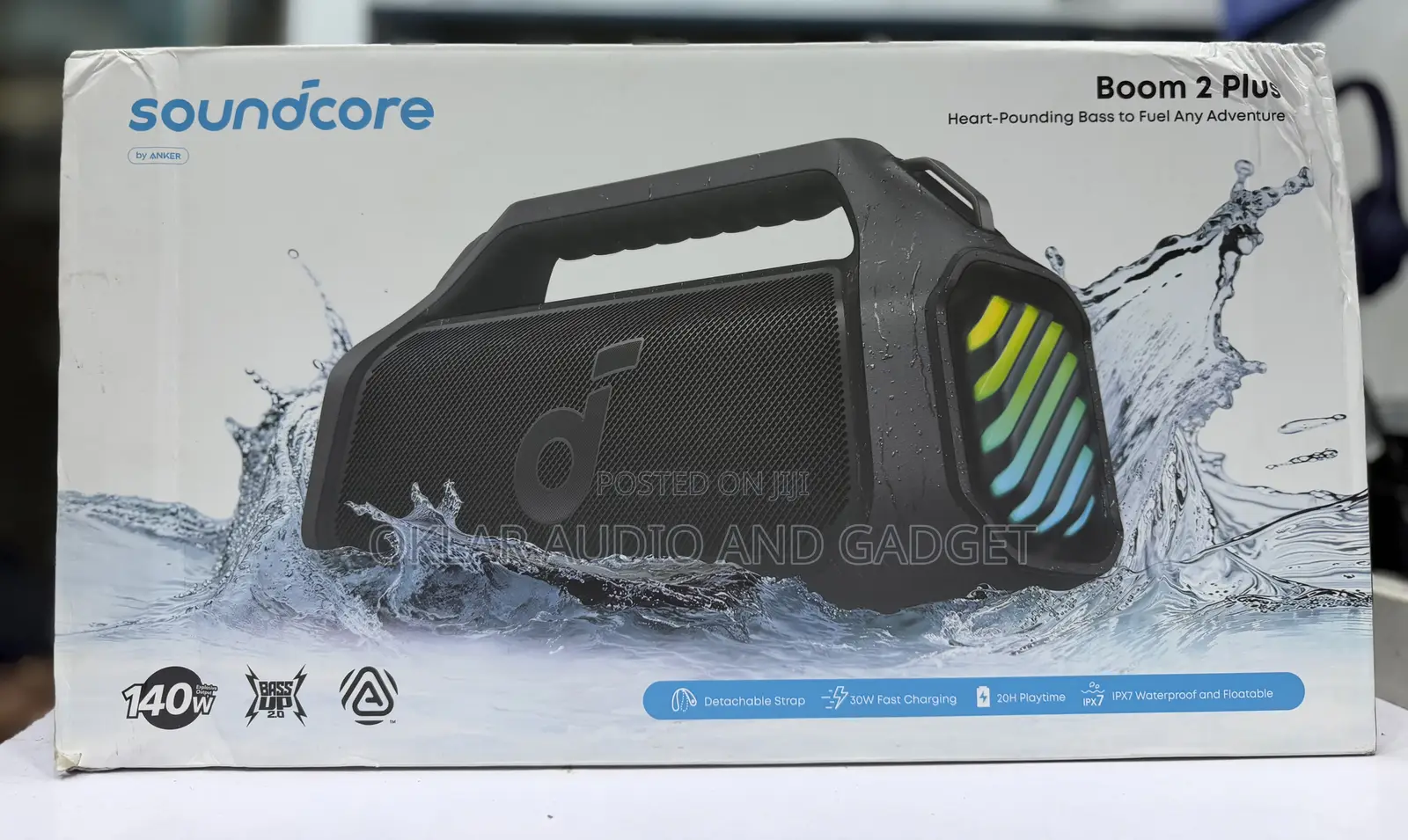 Anker Soundcore Boom 2 Plus 140watts Bluetooth Speaker ( Open Box)