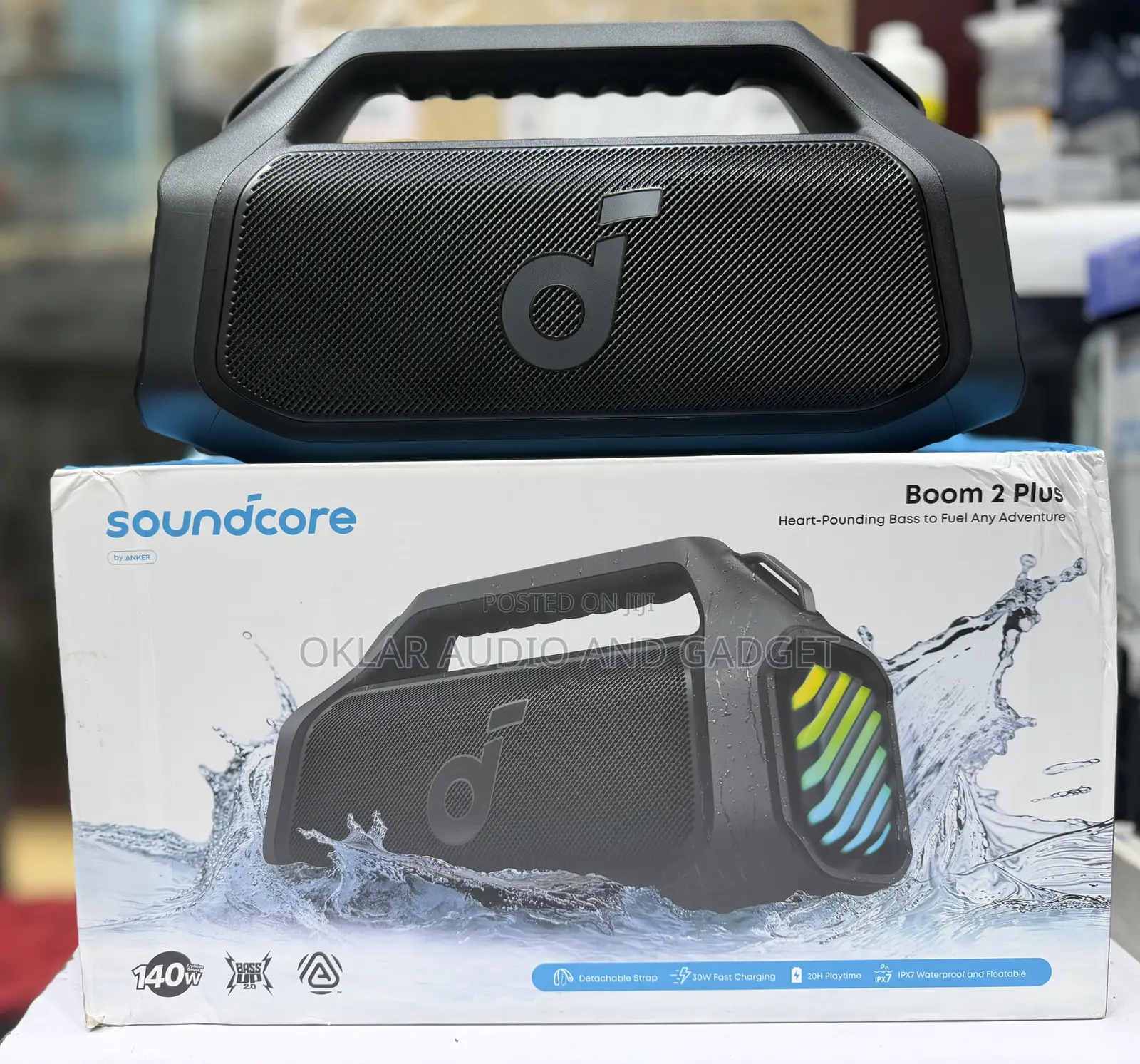 Anker Soundcore Boom 2 Plus 140watts Bluetooth Speaker ( Open Box)